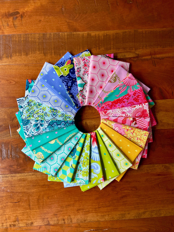 Besties Full Yard Bundle 22 Prints | Tula Pink Fabric (Full Collection)