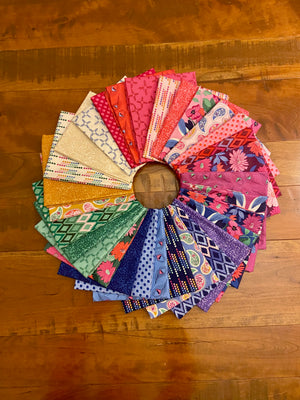 Enchanted Bloom 30 Piece Fat Quarter Bundle | Fabric by Stephanie Organes | Andover Fabrics