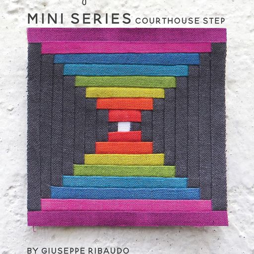 Court House Steps Quilt Pattern | Mini Series by Alison Glass and Giucy Guice. 