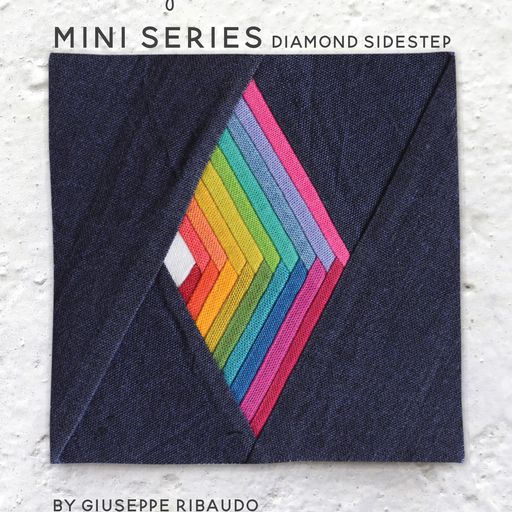 Diamond Sidestep Steps Quilt Pattern | Mini Series by Alison Glass and Giucy Guice. 