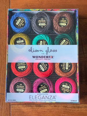WonderFil Perle Cotton Thread Box (Flora) by Alison Glass