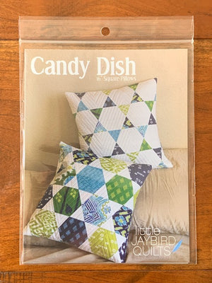 Candy Dish 16' Square Pillow Pattern | Jaybird Quilts JBQ125