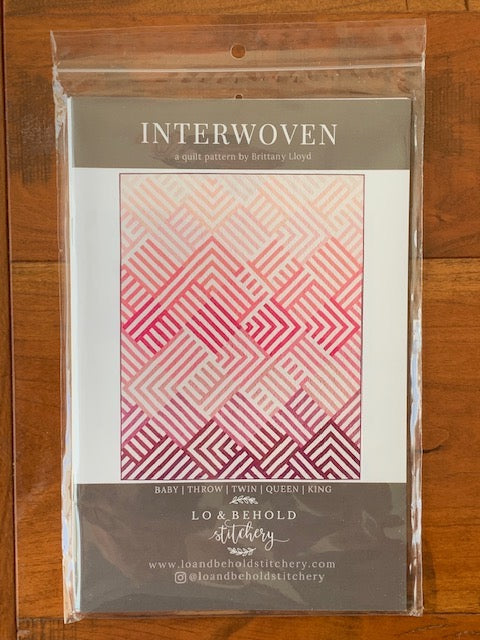 Interwoven Quilt Pattern by Brittany Lloyd LBS-108