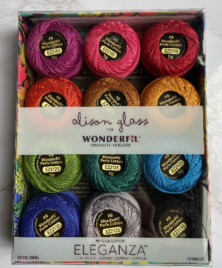 WonderFil Perle Cotton Thread Box (Fauna) | Alison Glass